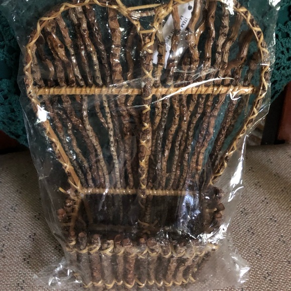 Hanging Twig Flower Basket - Picture 1 of 2